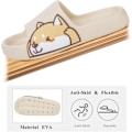 Miniatyrbillede 3 af 5: Hvide Dame Herre Strand Sommer Slippers Sandaler, Bløde Børne Slippers, Badeværelse Pool Brusebad Anti-Slip Slippers Flip Flops til Indendørs og Udendørs Brug 39