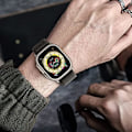 Pikkukuva 5 / 5: Canvas-urheiluranneke (kolme eri väriä, kellot eivät sisälly), yhteensopiva Apple Watch -rannekkeen 42/44/45/49 mm kanssa, sopii iWatch SE -sarjoille 8/7/6/