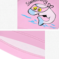 Pikkukuva 4 / 5: Pink Dolphin - Unisex vedenpitävä silikoninen uimalakki hämähäkkiprintillä lapsille ja tytöille vesiurheiluun.