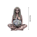 Miniatyrbilde 4 av 4: Gaia Statue Millennial Gaia Figur Gaia Moder Jord Gaia Kunst Statue Figur Moder Jord Gudinne Statue Påskepynt Gave Hage Ornament Ou