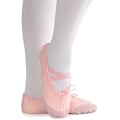 Miniatyrbild 4 av 5: Flickor Balettskor Canvas Split Sole Dansskor Yoga Flats Gymnastikskor för Barn/Barn/Kvinnor/Vuxna/Pojkar/Småbarn