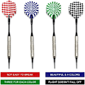 Miniatyrbild 2 av 4: Plastspets Dart, 12 st Mjuka Spets Dart Set med 100 st Spetsar Utbyte Säkerhet Elektroniska Dart för Elektronisk Darttavla