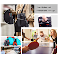 Miniatyrbilde 5 av 5: Uttrekkbart Ping Pong Nett Bærbart Bordtennis Nettstativ Perfekt For Ping Pong Bord Kontorpult Hjemme Blue