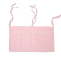 Miniatyrbilde 1 av 5: Hengende oppbevaringspose (rosa), oppbevaringspose for sprinkelseng, oppbevaringsflaske, leketøybleie, solid sengekantleke for barnehage, hengende oppbevaringspose