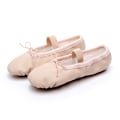 Miniatyrbillede 1 af 5: Balletsko Læder Ballet Flats Fuld Sål Dansesko til Piger Småbørn Kvinder