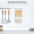 Miniatyrbillede 4 af 5: Duftforstærker Perler Dispenser, Vaskemiddel Dispenser, Vægmonteret til Vasketøjsperler, Vaskerumsorganisering, til Vaskemiddel Pulver, S