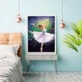 Miniatyrbillede 3 af 5: Diamond Painting 5D Diamant Maleri Dansende Kvinde DIY Krystal Rhinestone Maleri Fuld Drill Broderi Håndværk Korssting Soveværelse Stue Væg