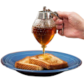 Miniatyrbillede 1 af 5: Honning Sirup Dispenser, 200ML Akryl Honning Dispenser Beholder Opbevaringskrukke Uden Dryp, Moderat Flow, BPA Fri