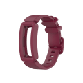 Miniatyrbillede 1 af 4: Fitbit Ace2 Inspire Hr Udskiftningsremme Urrem Armbånd Wine Red