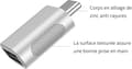 Miniatyrbillede 5 af 5: Agrent USB C til USB Adapter (2 stk.), USB-C til USB 3.0 Adapter, USB Type-C til USB Adapter, Thunderbolt 3 til USB Hun OTG Adapter til MacBook Pro, Air, i