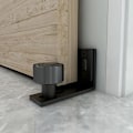Miniatyrbillede 2 af 5: 2 Pak Skydedørs Gulvguide Justerbar Rulle Guide Vægmonteret