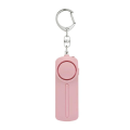 Miniatyrbillede 1 af 3: Kvinder Anti-ulv Alarm Selvforsvars Nøglering Pink
