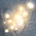 Miniatyrbild 3 av 3: Koppartråds ljusslinga mikrolampor LED ljusslinga batteridriven four colors 2m20 light