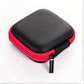 Miniatyrbilde 1 av 5: 1 stk. Mini Firkantet Oppbevaringsetui for Øretelefoner, for In-Ear Hodetelefoner, med Nettingrom, Lite Ørepropp-etui, Bæreveske, Mini Firkantet Oppbevaringspose for Øretelefoner