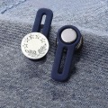 Miniatyrbillede 1 af 4: 10 stk. Bukseknapforlænger Bukser Taljeforlænger Justerbar Taljeforlænger Elastisk Metalknap 3