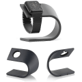 Miniatyrbillede 3 af 5: U-formet opladningsstander til ur i aluminiumslegering gray