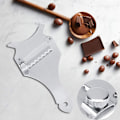 Miniatyrbillede 3 af 5: Chokoladetrøffel rivejern i stål, osterivejern, grøntsags- og frugtskærer, osterivejern