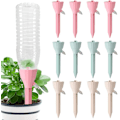 Miniatyrbillede 1 af 5: 12 stk. Automatisk vandingssystem, justerbart og let at vande, til potteplanter, planter, blomster, haver, stueplanter 12/pakke [Blandede farver