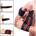 Miniatyrbild 3 av 5: Mjuk handledsskydd, handledsstöd för tyngdlyftning, bodybuilding, gymnastik
