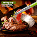 Miniatyrbild 4 av 5: 4 st Köksänger av rostfritt stål, Serveringstänger för matlagning, 10\" Metallmattänger med halkfritt komfortgrepp, Non-stick mattänger hög värmebeständighet