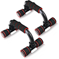 Miniatyrbilde 1 av 5: 1 Par Anti-Sklis Push Up Bars, Støttehåndtak Hjemmegym Trening, for Styrketrening Armer Skuldre Bryst Rygg Triceps Brystmuskler