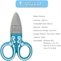 Miniatyrbild 4 av 5: 32 GB USB-minne, 3-pack, söt saxformad USB-minnespinne, present till studenter och barn