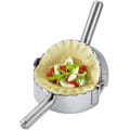 Miniatyrbillede 2 af 5: Ravioliform, Pierogi, tøffel, osv., i rustfrit stål, Rustfrit stål, sølv, Størrelse M