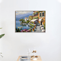 Miniatyrbild 5 av 5: Universell 5D Diamantmålningssats för vuxna, barn, diamanter, siffror, kuststäder, fullständiga korsstygnssatser, strass, diamantbroderi för hemvägg