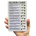 Pikkukuva 1 / 2: Uudelleenkäytettävä muistio muovitaulu matkailuauton muistiinpanoluettelo kotityöt vanhustenhoito viestiluettelo Elder Care