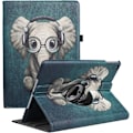 Miniatyrbild 1 av 5: Elefant roterande fodral för iPad 9:e generation 2021/iPad 8:e generation 2020/iPad 7:e generation 2019 - 360 graders roterande stativ med automatisk vilolägefunktion för iPad 10.2