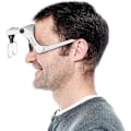 Miniatyrbillede 5 af 5: Fancii Forstørrelsesglas med LED-belysning - 1X - 3.5X Zoom med 5 Udskiftelige Linser - Hovedsæt Hovedbøjle Forstørrelsesglas med Lys til Læsning, Smykker