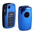 Pikkukuva 4 / 5: Punainen auton avaimen suojus, VW Golf Skoda avaimen suojus Seat avaimen suojus TPU auton avaimen suojus napit