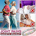 Miniatyrbillede 4 af 5: Magnetisk Terapi Menopause Lindrende Armbånd Til Kvinder Gold