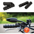 Miniatyrbillede 5 af 5: Motorcykelstyrgreb 7/8\" Støbt Gummi Sort Håndgreb Passer til Cruisere Choppere Davidson Suzuki Kawasaki Yamaha Honda