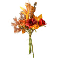 Miniatyrbild 1 av 5: Konstgjord blomma falsk blombukett falska höst apelsinblommor för bröllop heminredning bröllopsfest blomsterarrangemang trädgårdskontorsfest