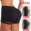 Miniatyrbilde 2 av 3: Push Up Blondeundertøy for Kvinner Ramonti Butt Flat Shaper Usynlig Shaper Løftere Shaper Svart