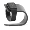 Miniatyrbillede 2 af 5: U-formet opladningsstander til ur i aluminiumslegering gray