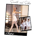 Miniatyrbillede 3 af 5: Chiffon tutu Justerbar tutu i hvid størrelse L højde 140-165 Dansekostumer til piger og kvinder