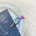 Miniatyrbilde 1 av 4: 10 stk. hårspenner med blåfugltrykk, jenter, hårspenner, tilbehør Bluebird