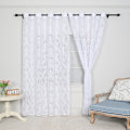 Miniatyrbild 1 av 4: Avdelare dörrgardin Voile - Extra lång Voile gardin öljett topp skjutdörr partition tjocka gardiner integritetsskyddad nätgardin, 1 panel, B 10