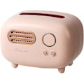 Miniatyrbillede 1 af 5: Servietdispensere, Retro Radio Mønster Servietholder, Sød Pink Servietboks, Dekorativ Servietboks, Servietboks