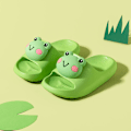 Miniatyrbillede 1 af 5: Badesandaler 1 Par Grønne Børnesommersandaler Pigesandaler til Svømning og Strand Skridsikre Sandaler
