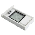 Miniatyrbild 5 av 5: Svart trädgårdstermometer inomhus- och utomhustermometer kylskåpstermometer, digital termometer för växthus, digital termometer med min-max