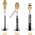 Pikkukuva 2 / 5: Polkupyörän pumpun adapteri Polkupyörän venttiiliadapteri (DV/AV/SV) Polkupyörän pumpun adapteri Kompressorin pallopumpun neula-adapteri Polkupyörän pumppu Jalkapumppu Ilmapumppu