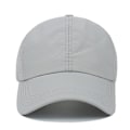 Miniatyrbillede 2 af 5: Dame Ponytail Baseball Cap, Justerbar Åndbar Kryds Mesh Hurtigtørrende Messy High Bun Ponycap Hat Light Grey