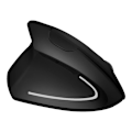 Miniatyrbillede 5 af 5: Trådløs mus, Ergonomisk vertikal mus, 6 knapper, LED, Forebyggelse af musesyndrom og epikondylitis, til højrehåndede, PC, Computer, Laptop, Mac, Batteri