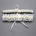 Miniatyrbild 1 av 5: Bröllopsstrumpor för brud, damstrumpeband bröllop brudstrumpa balstrumpa underkläder benstrumpa White