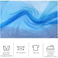 Miniatyrbild 3 av 5: Mjuk Gradient Färg Damscarf 175 * 75cm | (Blå) - Damscarf Lättvikt, Scarf Mjuk Lättvikt Sjal Mode Elegant Damscarf Gåva