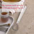 Miniatyrbild 5 av 5: 2-pack Bästa Redskap Rostfritt Stål Mini Äggvisp Vispa Handhållen Mjölkskummare Skummare Skummande Krämig Kaffeblandare Fjäder Såsblandare Kök Ac