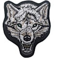 Miniatyrbild 1 av 5: Taktisk Broderad Patch med Ryttande Varg, Broderat Djurmärke, Kardborreband